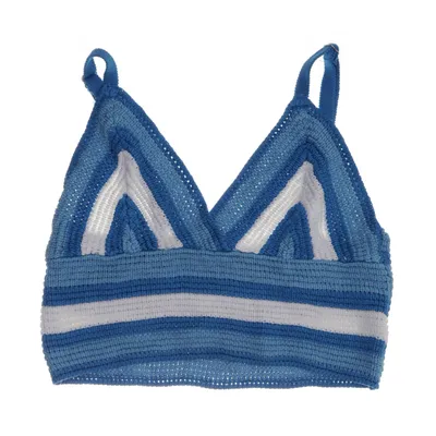 Bralette (Blå, Vit, Flerfärgad) från FB Sister Knitwear Akryl, Viskos