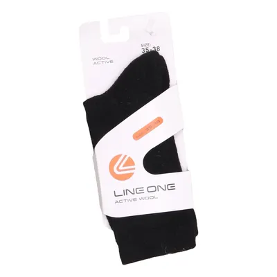 Gebreide sokken (Active Wool) van Line One Wol