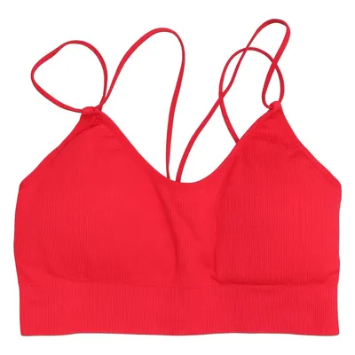 Sports bra (Red) from Censored Elastane, Polyamide
