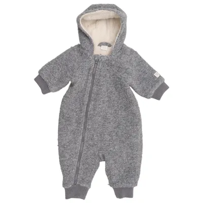 Combinaison blouse (Gris, Beige) de Lindex Baby Polyester, Laine