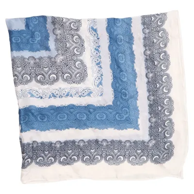 Zakdoek (Blauw, Wit) van Atmosphere Polyester