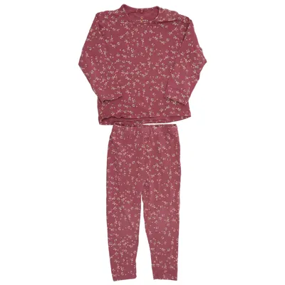 Pyjama (Violet, Multicolore) de The New Siblings Élasthane, Coton biologique
