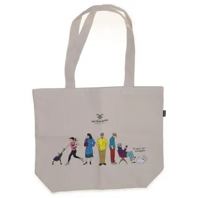 Tygpåse (Fältöversten, Karlaplan, Stockholm, Totebag, Shopper, Merchandise, Limited Edition ) Återvunnen bomull