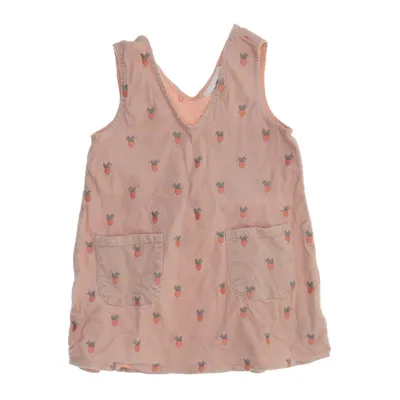 Klänning (Rosa, Orange) från Lil'Atelier Elastan, Ekologisk bomull