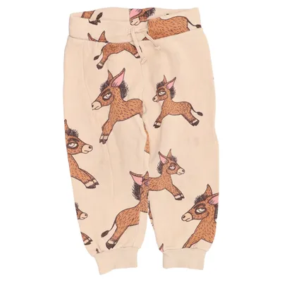 Sweatpants (Beige, Brown, Pink) from Mini Rodini Cotton