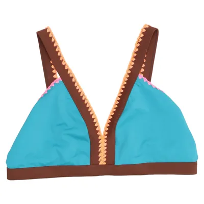 Bikini top (Blå, Brun, Pink) fra Rainbow Elastan, Polyamid