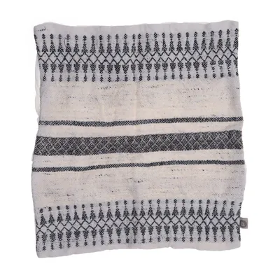 Kuddfodral (Vit, Svart) från House Doctor Bambu, Viskos