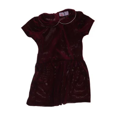 Robe (Rouge) de Les Petites Élasthane, Polyester