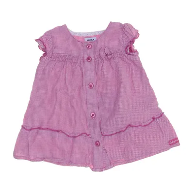 Jurk (Roze, Wit) van Mexx Katoen