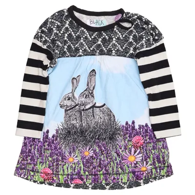 Robe (Bleu, Multicolore) de Phister & Philina Coton, Élasthane