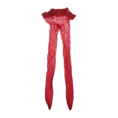 Fishnet tights (Red) from Wolford