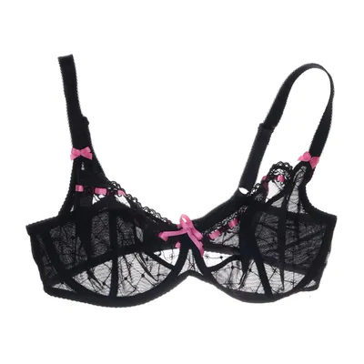 Bra (Black, Pink) from Curvy Kate Elastane, Polyamide
