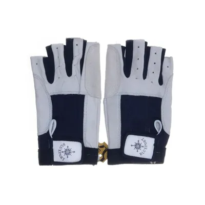 Träningshandskar (Grå, Blå) från Blue Port Skinn