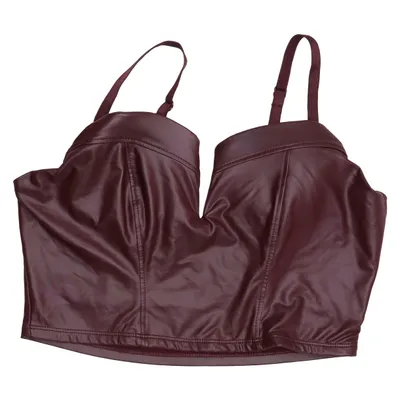 Bustier (Purple) from Bozzolo Elastane, Polyester