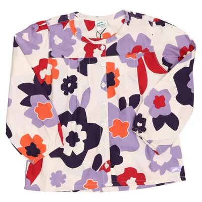 Blus (Vit, Lila, Röd) från Eat Ants by Sanetta Bomull