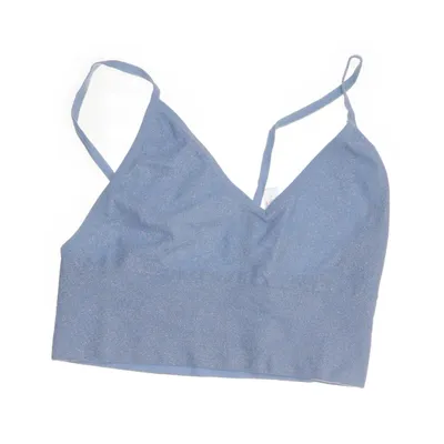 Bralette (Blå) från Urban Outfitters Elastan, Metallfiber, Polyamid