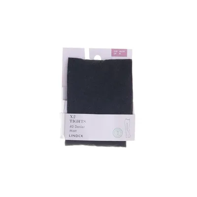 Nylonstrumpbyxor (Grå) från Lindex Elastan, Polyamid, Polyester