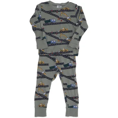 Pyjama (Groen, Zwart, Meerkleurig) van Lindex Katoen