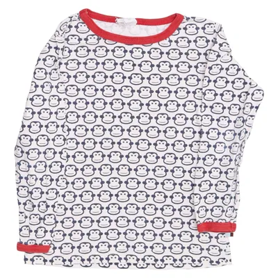 Long sleeve T-shirt (White, Red, Multicolored) from Loud + Proud Cotton
