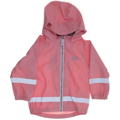 Regnjakke (Pink) fra Funk by Lager 157 Polyester, Polyurethan