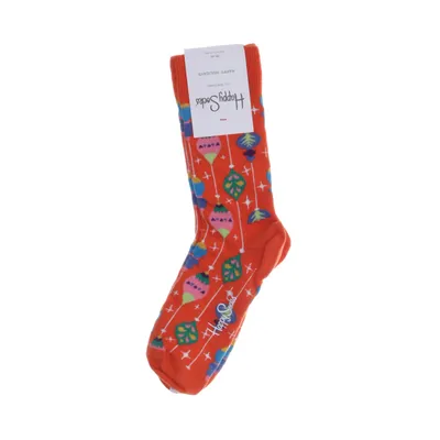 Strømper (Rød, Flerfarvet) fra Happy Socks