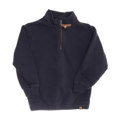 Collegetröja (NMMILONDON LS HALF ZIP SWEAT LIL) från Lil'Atelier Ekologisk bomull, Polyester