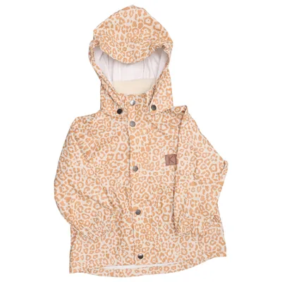 Rain jacket (Beige, Brown) from Kuling Polyurethane, Recycled polyester