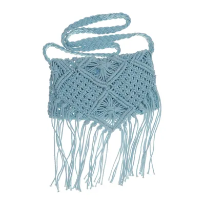 Axelremsväska (Blå) Bomull