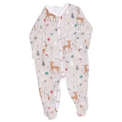 Rompers (Gray, Multicolored) from Linvosges Cotton, Elastane