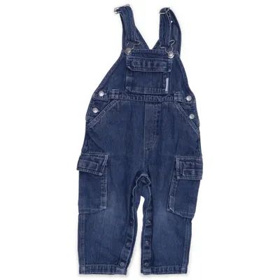 Hängselbyxor (Blå)