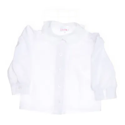 Blus (Vit) från Lycks Bomull