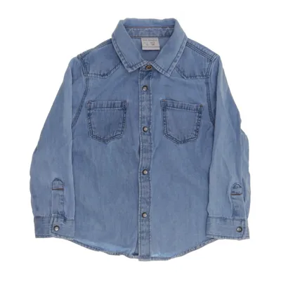 Denim shirt (Blue) from Zara BabyBoy Cotton