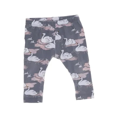Leggings (Grå, Flerfärgad) från Lindex Baby Bomull, Elastan