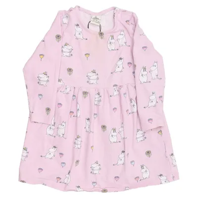 Dress (Purple) from Moomin by Lindex Cotton, Elastane
