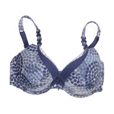 BH (Blå, Vit, Flerfärgad) från Moments Elastan, Polyamid