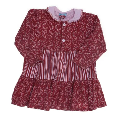 Klänning (Röd, Vit) från European Kids Lindex Bomull