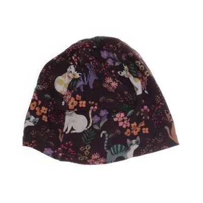 Beaniehue (Brun, Flerfarvet) fra Lindex Elastan, Polyester