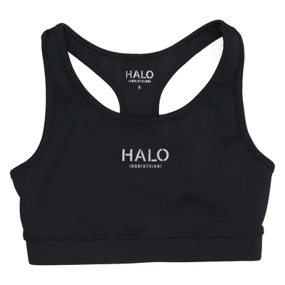 Sports bra (Black) from Halo Elastane, Polyester