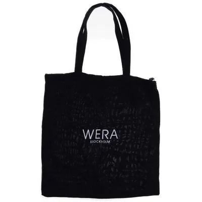 Canvas tas (Zwart) van WERA Stockholm