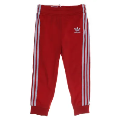 Träningsbyxor (Röd, Vit) från Adidas Polyester