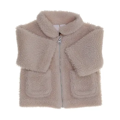 Vinterjakke (Beige) fra Arket Polyester, Bomuld