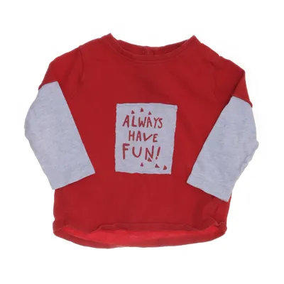 Baseball T-shirt (Red, Gray) from Next Baby