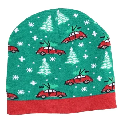 Hat (Green, Red, White) from Brain Waves Acrylic