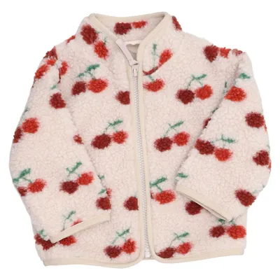 Fleece jacket (Beige, Multicolored) from Rikiki Polyester