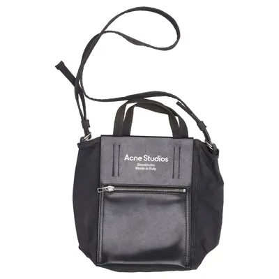 Schoudertas (Zwart) van Acne Studios Leer, Polyamide