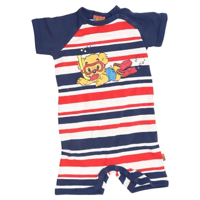 Rompers (Blue, Red, White) from Bamse by Lindex Cotton, Elastane