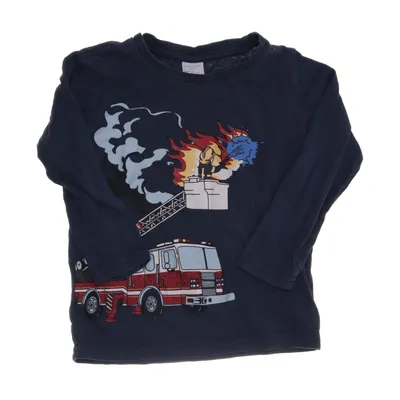 Lange mouwen shirt (Blauw, Meerkleurig) van Lindex Kids