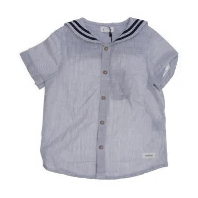Matrozen shirt (Blauw, Wit) van Newbie by KappAhl Katoen