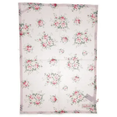 Kitchen towel (Pink, Multicolored) from Greengate Cotton