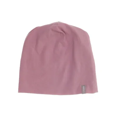 Beaniemössa (Rosa) från Strøva Elastan, Ekologisk bomull